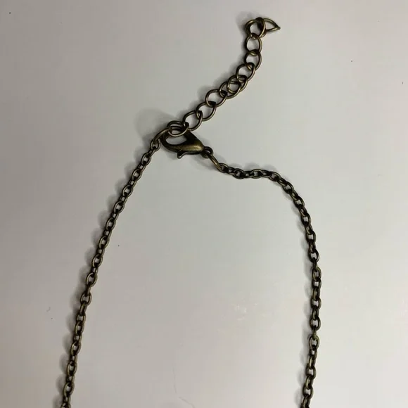 💸Bee and Stone Bronze Necklace💸 - Picture 2 of 8